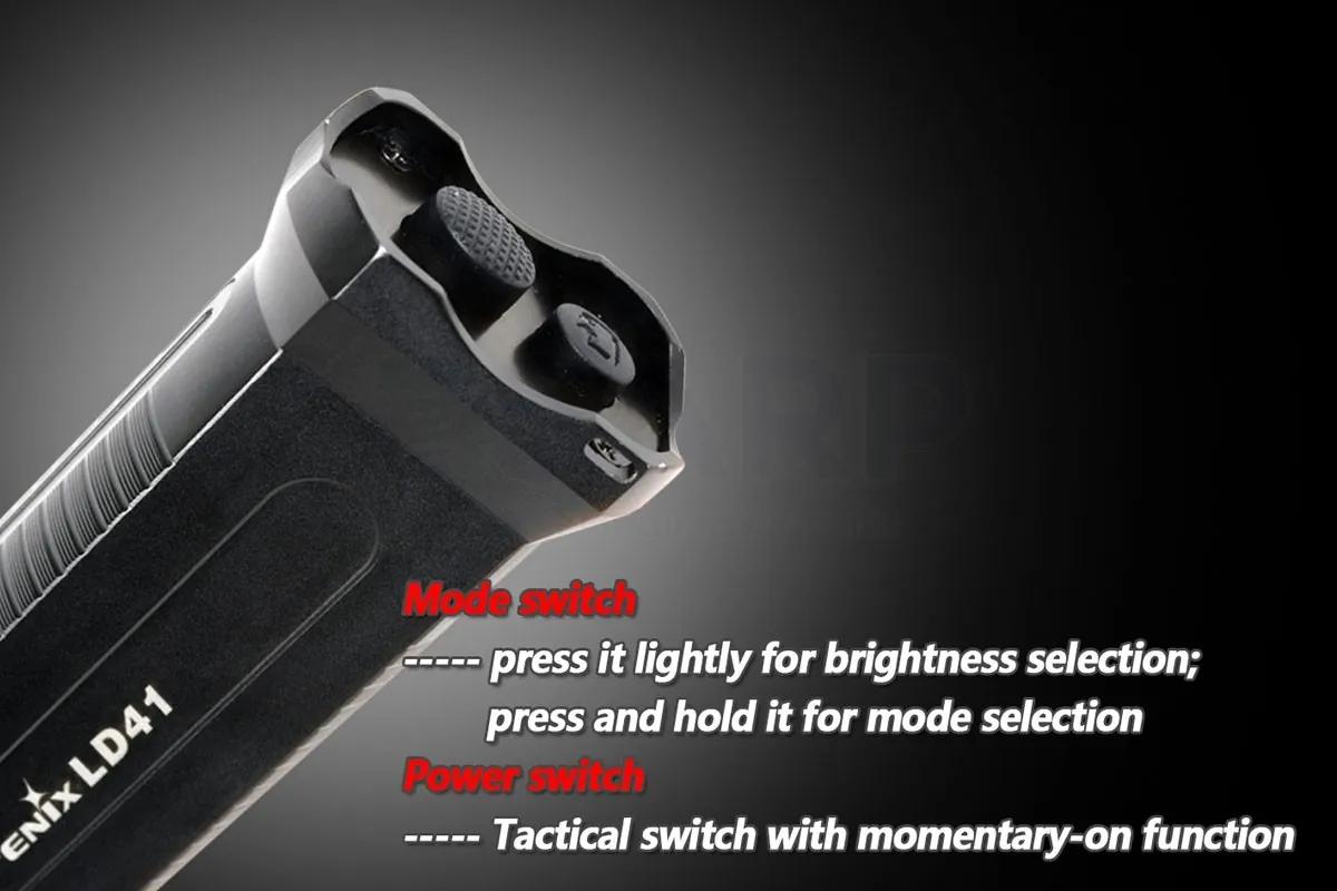 Fenix ไฟฉาย รุ่น LD41 ใช้ถ่าน AA 4 ก้อน (Max 960 Lumens) - Image 4