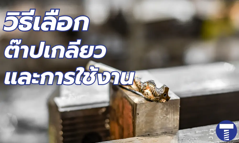 ต๊าปเกลียว คืออะไร ? วิธีเลือกใช้ พร้อมแนะนำ