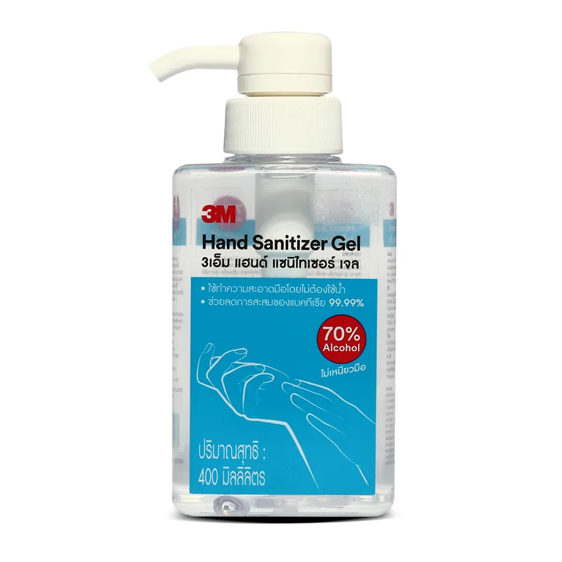 3M เจลล้างมือ แอลกอฮอล์ ขนาด 400ML
