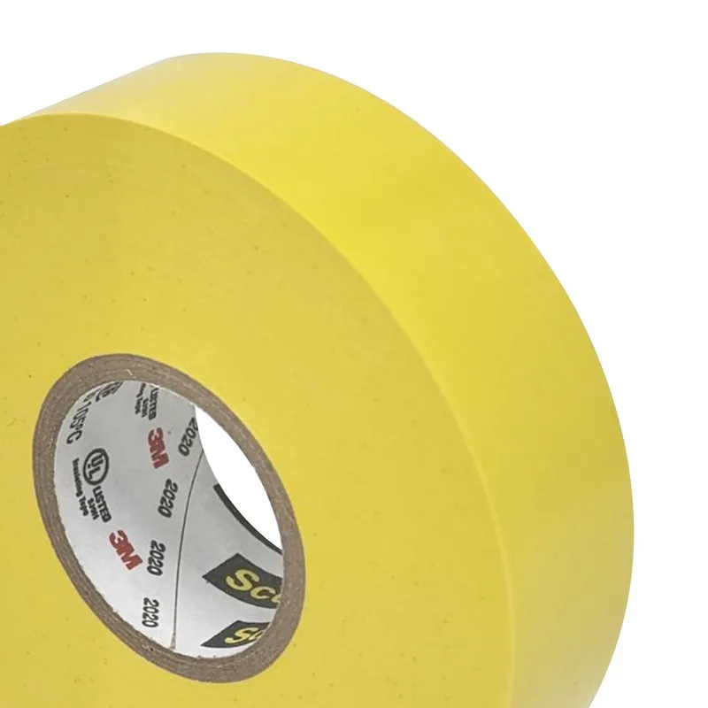 3M SCOTCH 35 VINYL TAPE 3/4"X66FT(สีเหลือง) - Image 3