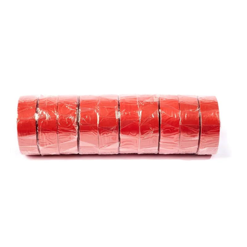 3M TEMFLEX PLUS TAPE 3/4"X10M (สีแดง) - Image 3
