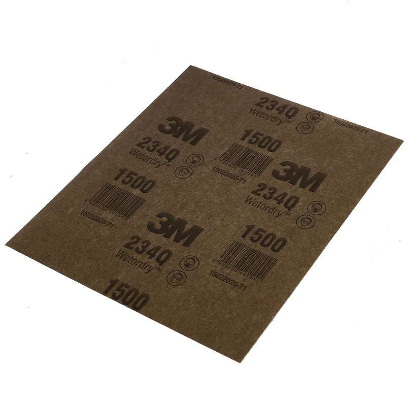 3M กระดาษทรายน้ำ 234Q 9"X11" #1500(50PC/PA) - Image 3