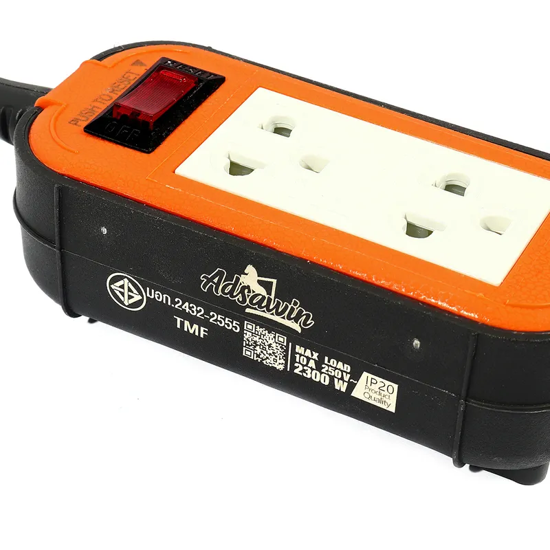 ADSAWIN MXC315-3M ปลั๊กบล็อก VCT3X1.5SQMM(OR/BK) - Image 2