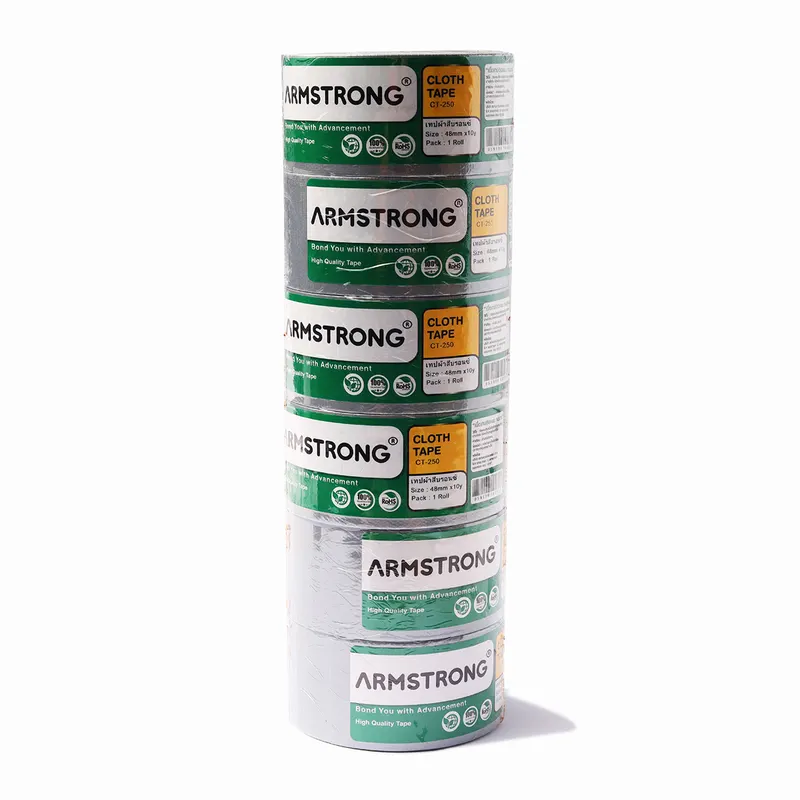 ARMSTRONG เทปผ้าสีเทา 48 มม. X 10 หลา - Image 3