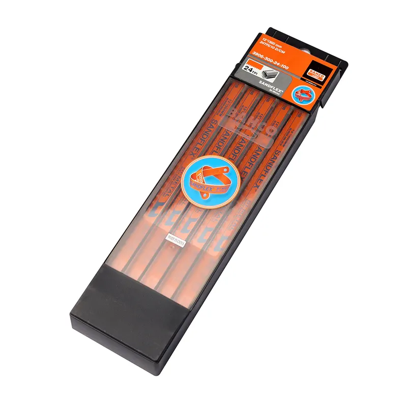 BAHCO ใบเลื่อย SANDFLEX 12" 24T (100 ใบ/กล่อง)