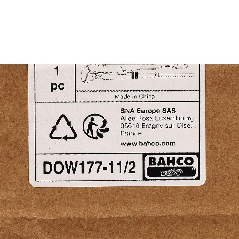 BAHCO ประแจจับท่อ ปาก 45 องศา 1 1/2"DOW177-1 1/2 - Image 4