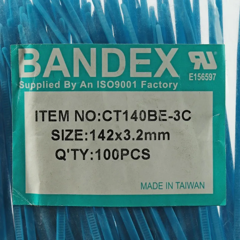 BANDEX CT140BE-3C เคเบิ้ลไทร์ 5.2/4" น้ำเงิน (100 เส้น) - Image 4