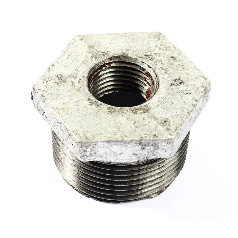 BC ข้อลดเหลี่ยมเหล็ก 1.1/4"X1/2" - Image 2