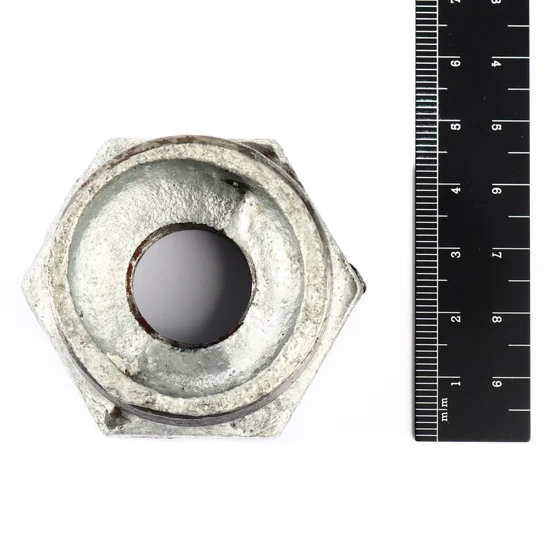 BC ข้อลดเหลี่ยมเหล็ก 1.1/4"X1/2" - Image 3