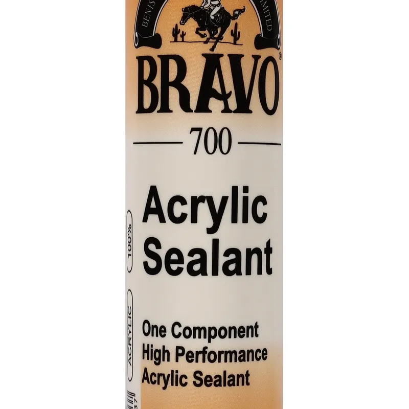 BRAVO 700 อะคริลิคยาแนว สีดำ 430 กรัม - Image 3