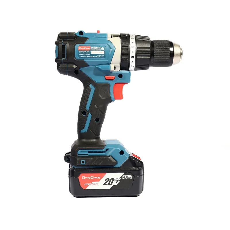 DONGCHENG 20V-BL สว่านกระแทก 120N.M ชุด4A*2+BOX - Image 5