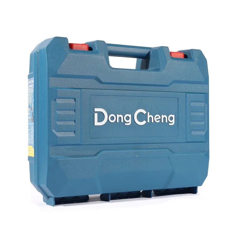 DONGCHENG 20V-BL สว่านกระแทก 45N.M ชุด2A*2+BOX - Image 13