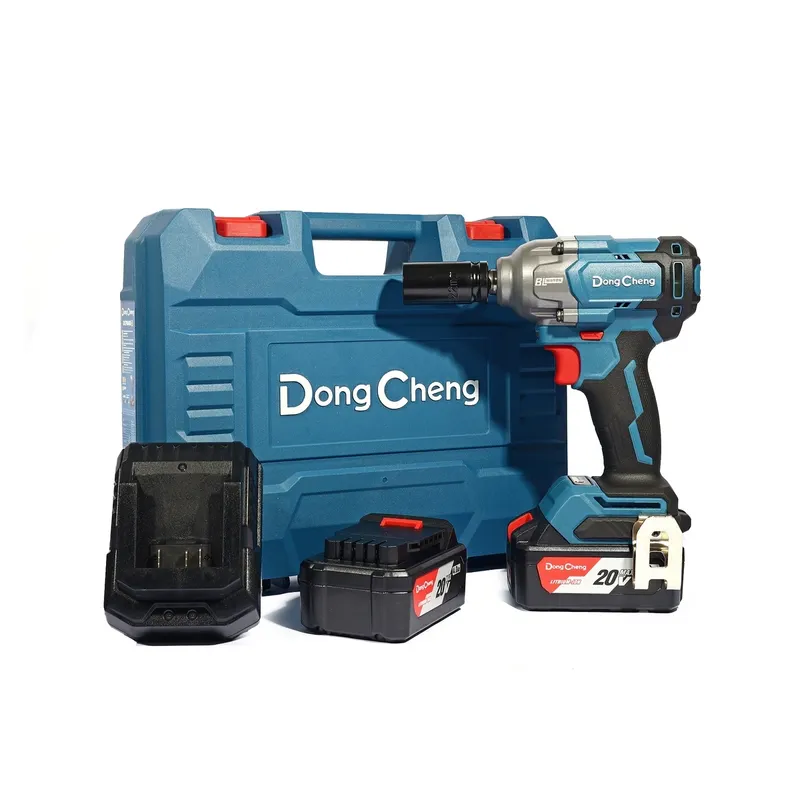 DONGCHENG 20V-BL บล็อกไฟฟ้า 1/2" 488 N.M ชุด4A*2 - Image 2
