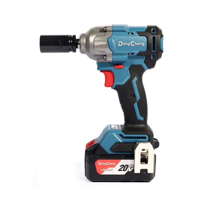 DONGCHENG 20V-BL บล็อกไฟฟ้า 1/2" 488 N.M ชุด4A*2 - Image 4