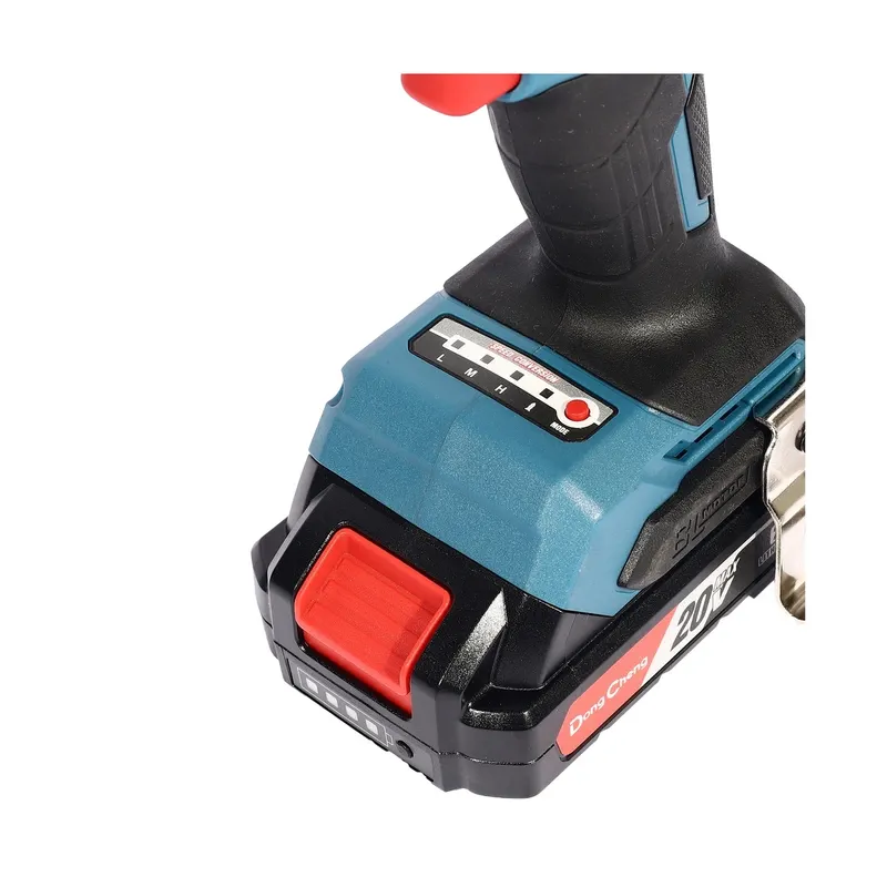 DONGCHENG 20V-BL สว่านไขควงกระแทก 165 N.M ชุด2A*1 - Image 8