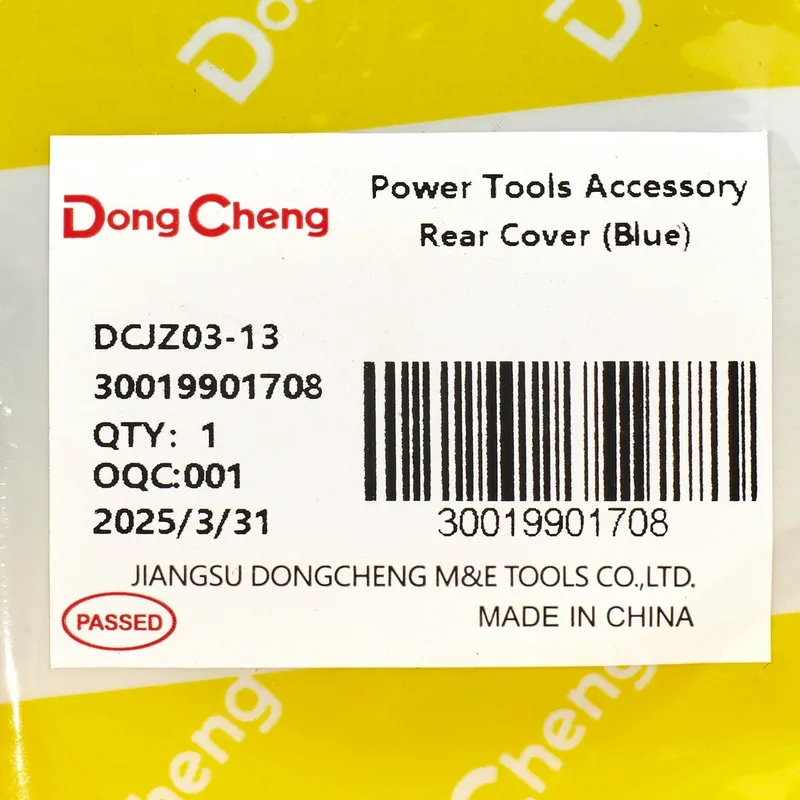 DONGCHENG อะไหล่ DCJZ03-13#61 REAR COVER (BLUE) - Image 3