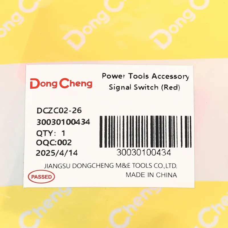 DONGCHENG อะไหล่ DCZC02-26 #63 SIGNAL SWITCH (RED) - Image 4
