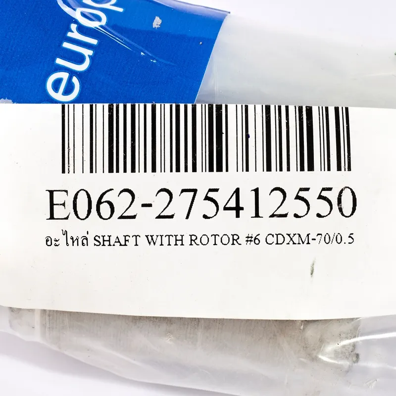EBARA อะไหล่ SHAFT WITH ROTOR #6 CDXM-70/0.5 - Image 3