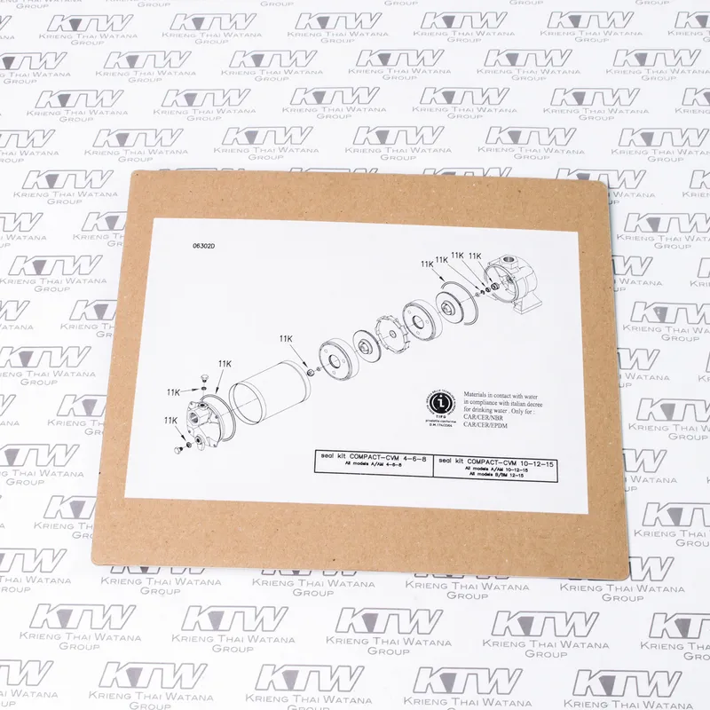 EBARA อะไหล่ ชุด MECHANICAL SEAL COMPACT A4-8 - Image 3