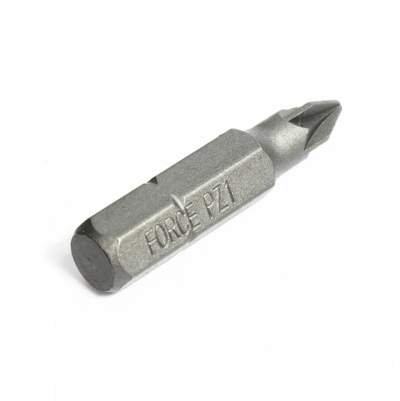 ดอกไขควง FORCE 1/4" หัว Pozidriv NO.1 รุ่น 122301