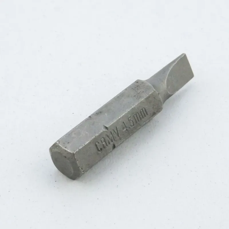 ดอกไขควง FORCE 1/4" หัวแบน (Slotted) ขนาด 0.8x4.5 มม. รุ่น 12330045