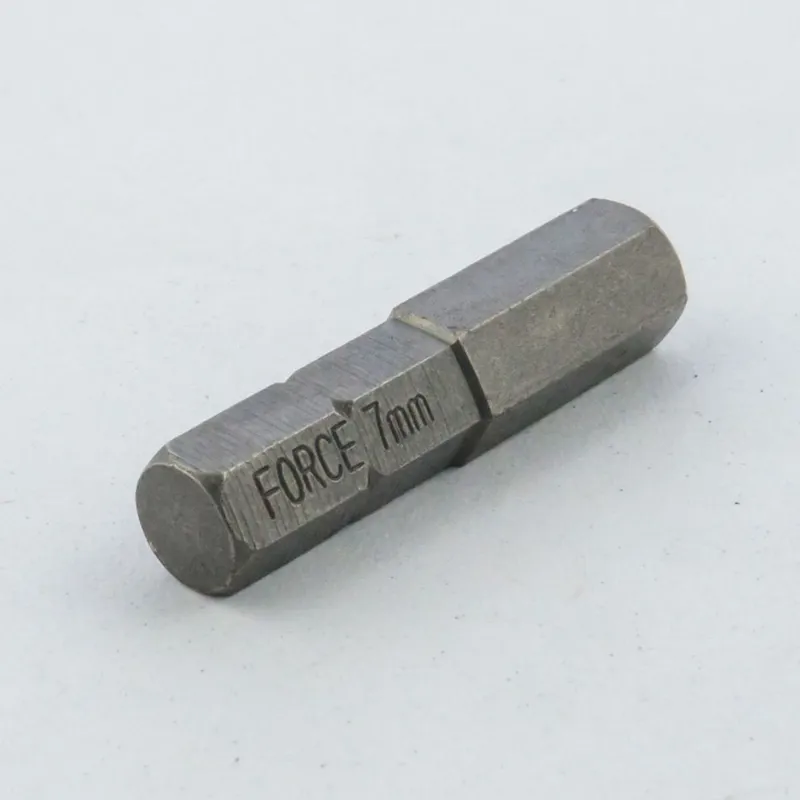 ดอกไขควง FORCE 1/4" หัวหกเหลี่ยม (Hex) เบอร์ 7 รุ่น 1243007