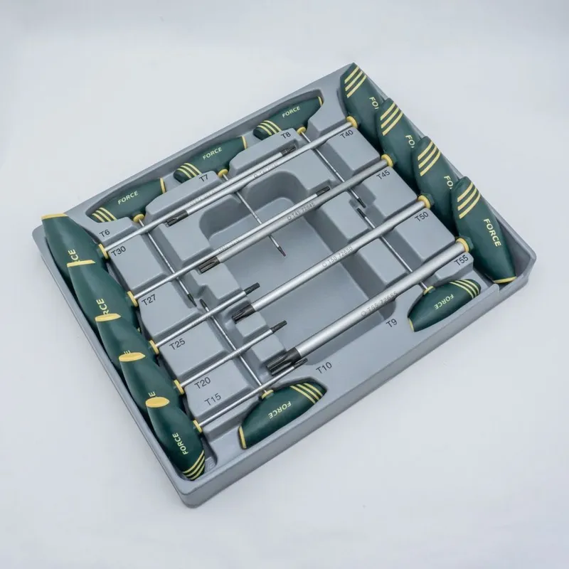 FORCE 2141 ชุดไขควงปากจีบ 14PCS.ขนาด T6-T55