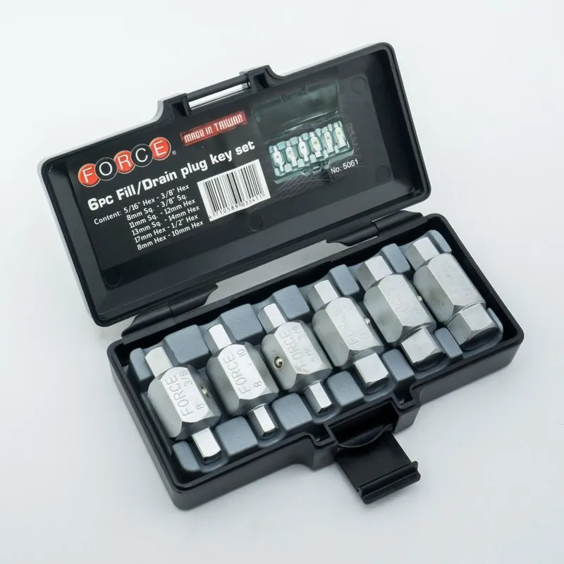 FORCE 5061 ชุดจุกเกลียวถ่ายน้ำมันเครื่อง 6 ชิ้น