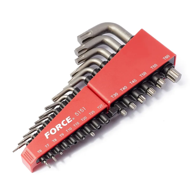 FORCE 5151 ชุดประแจหัวจีบ 15 ชิ้น T6-T60