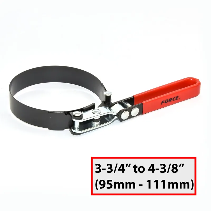 FORCE 61906111 ประแจถอดกรอง 95-111 มม. แบบสายรัด