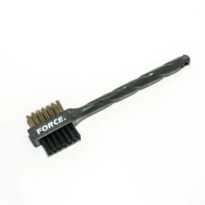 FORCE 9U3001 แปรง 2 หัว ทองเหลืองและไนล่อน