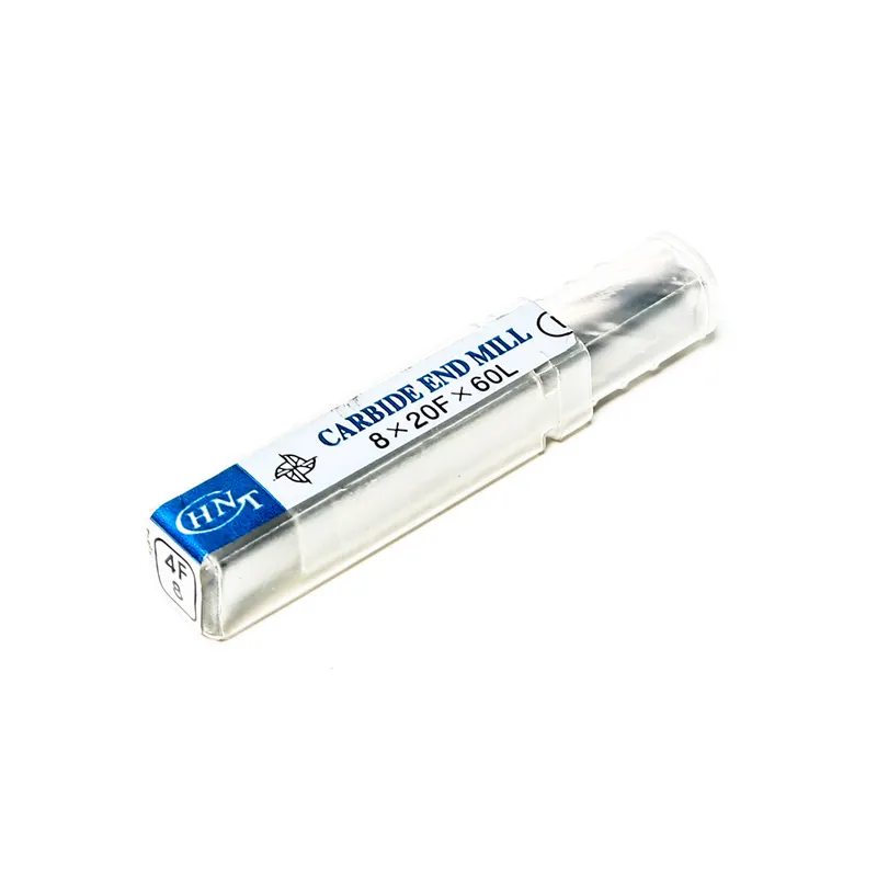 HANA ดอกเอ็นมิลคาร์ไบด์ E304 ขนาด 8.0 มม. X8 4 ฟัน CARBIDE END MILLS - Image 3
