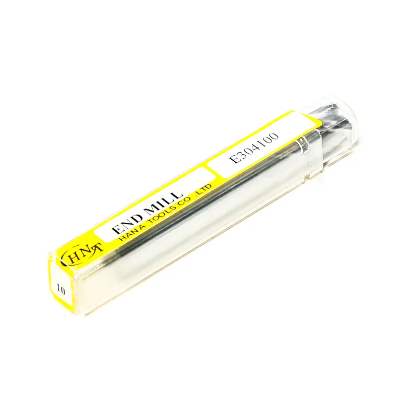 HANA ดอกเอ็นมิลคาร์ไบด์ E304 ขนาด 10.0 มม. X10 4 ฟัน CARBIDE END MILLS - Image 4