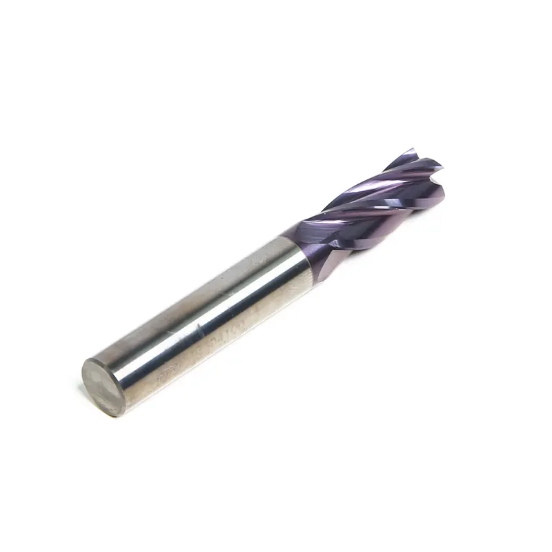 HANA ดอกเอ็นมิลคาร์ไบด์ เคลือบไทเทเนียม ZE504 ขนาด 16.0 มม. X16 4 ฟัน TIALN CARBIDE EM - Image 3