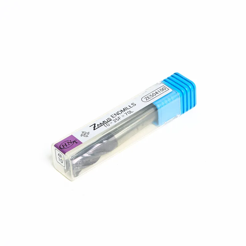 HANA ดอกเอ็นมิลคาร์ไบด์ เคลือบไทเทเนียม ZE504 ขนาด 16.0 มม. X16 4 ฟัน TIALN CARBIDE EM - Image 4