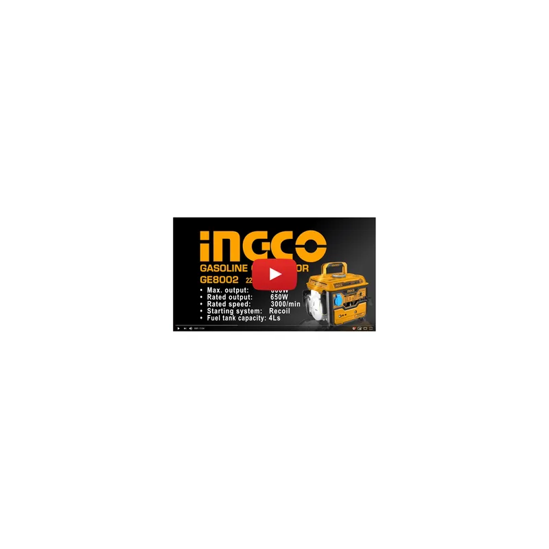 INGCO เครื่องปั่นไฟ ขนาด 0.65 KW รุ่น GE8002 - Image 6