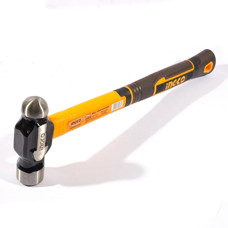 INGCO ค้อนหัวกลม ด้ามไฟเบอร์ 24 OZ. รุ่น HBPH81024