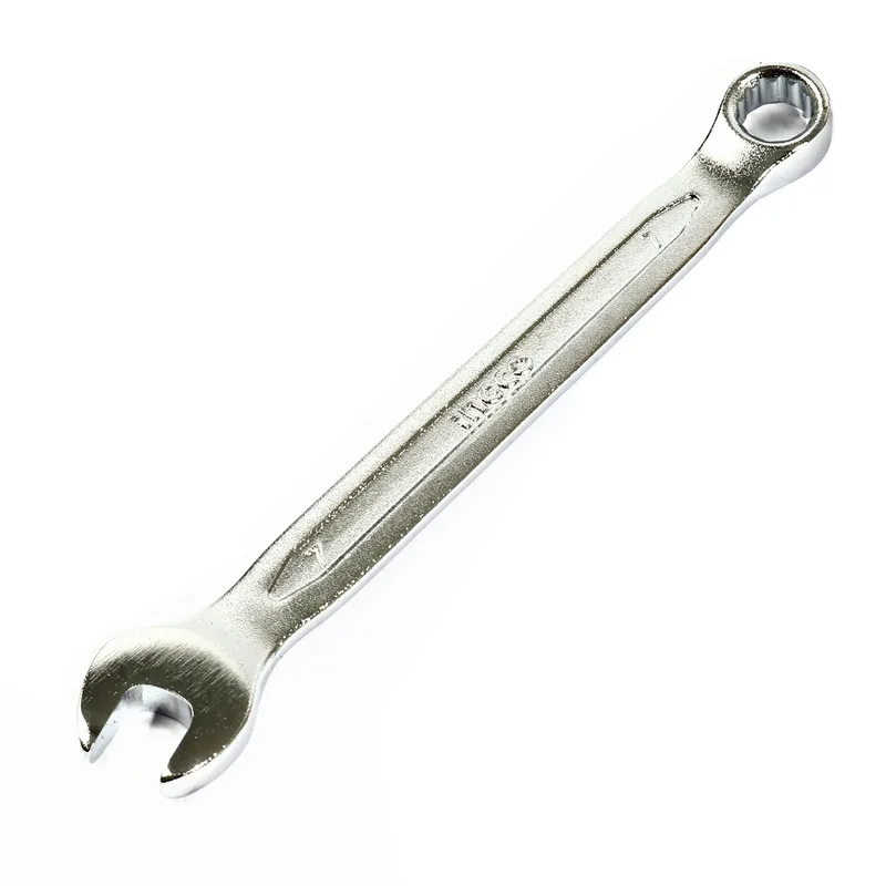 INGCO ประแจแหวนข้างปากตาย (Combination Wrench) เบอร์ 7 มม. เหล็ก CR-V รุ่น HCSPA071