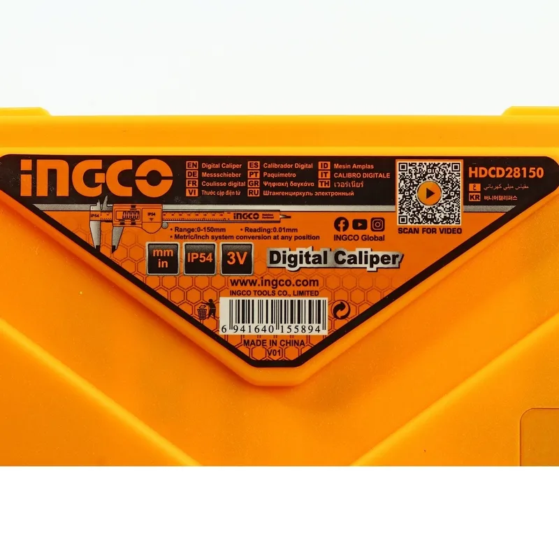 INGCO เวอร์เนียร์ดิจิตอล 0-150 MM. รุ่น HDCD28150 - Image 4