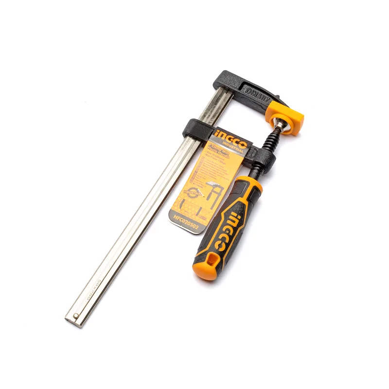 INGCO ปากกาตัวเอฟ (F-Clamp) ขนาด 50x200 มม. รุ่น HFC020502
