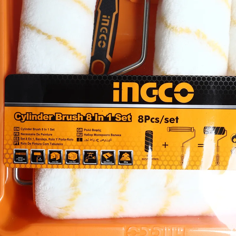 INGCO ชุดลูกกลิ้งทาสี 8 IN 1 รุ่น HKTCB83230083 - Image 2