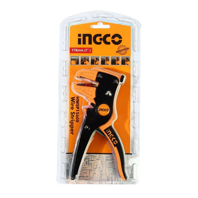INGCO คีมปอกสายไฟ รุ่น HWSP15608