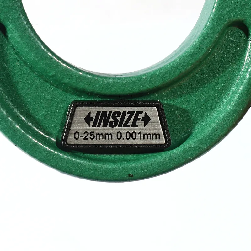 INSIZE ไมโครมิเตอร์วัดนอก ช่วงวัด 0-25 มม. ความละเอียด 0.01 มม. รุ่น 3203-25A - Image 4