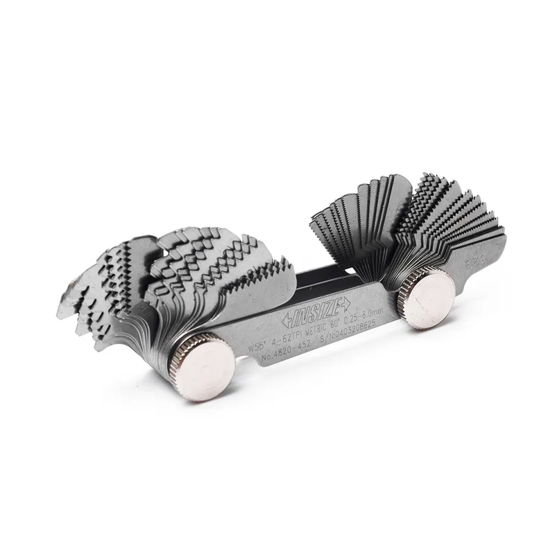 INSIZE หวีวัดเกลียว (Thread Pitch Gauge) ระบบ Metric และ Imperial รุ่น 4820-452 - Image 3