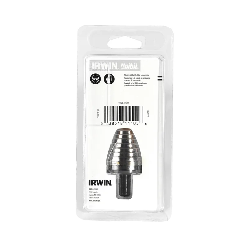 IRWIN ดอกสว่านแบบขั้นบันได (Step Drill) 13 ระดับ ขนาด 5-35 มม. รุ่น (T11105) - Image 3