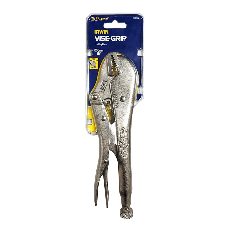 IRWIN คีมล็อคปากตรง VISE-GRIP ขนาด 10 นิ้ว รุ่น 10R