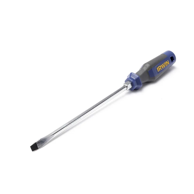 IRWIN ไขควงปากแบน ก้านกลม 8X200MM เหล็ก S2 รุ่น T9097806