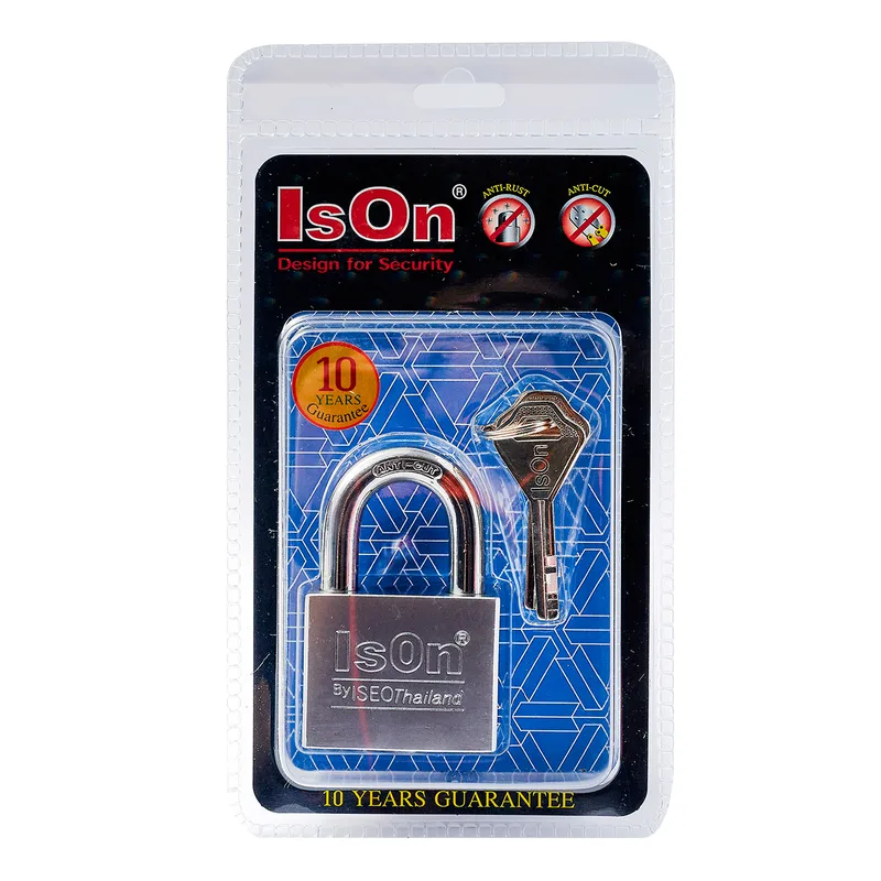 ISON กุญแจเหล็กคาร์บอน คอสั้น 50 มม. 899-CS