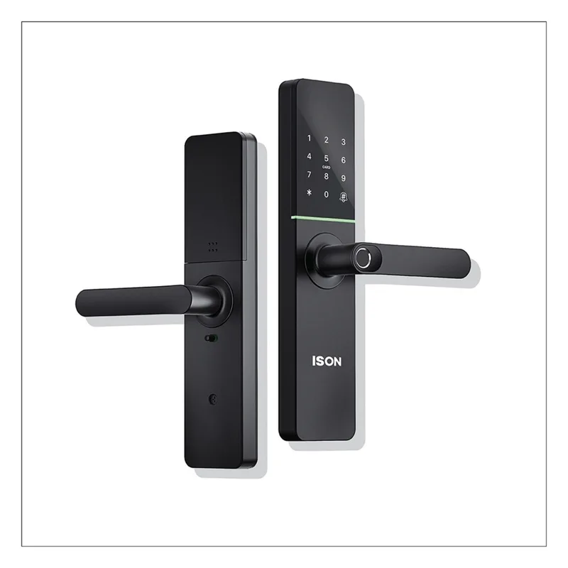 ISON DLH-9991BL ดิจิตอลล็อก สีดำด้าน - Image 2