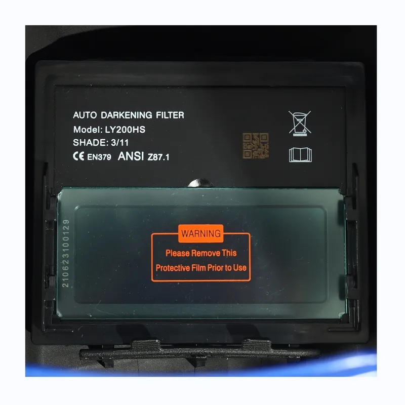 JASIC หน้ากากเชื่อมปรับแสงอัตโนมัติ ปรับเฉด DIN 11 ป้องกัน UV/IR รุ่น LY200HS - Image 4